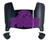 Prairie View A&M Panthers Mini Football Helmet Visor Shield w/ Clips - PICK VISOR & LOGO COLOR
