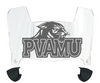 Prairie View A&M Panthers Mini Football Helmet Visor Shield w/ Clips - PICK VISOR & LOGO COLOR