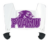 Prairie View A&M Panthers Mini Football Helmet Visor Shield w/ Clips - PICK VISOR & LOGO COLOR