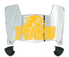 Prairie View A&M Panthers Mini Football Helmet Visor Shield w/ Clips - PICK VISOR & LOGO COLOR