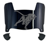 Prairie View A&M Panthers Mini Football Helmet Visor Shield w/ Clips - PICK VISOR & LOGO COLOR