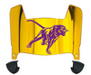 Prairie View A&M Panthers Mini Football Helmet Visor Shield w/ Clips - PICK VISOR & LOGO COLOR