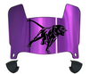 Prairie View A&M Panthers Mini Football Helmet Visor Shield w/ Clips - PICK VISOR & LOGO COLOR