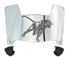 Prairie View A&M Panthers Mini Football Helmet Visor Shield w/ Clips - PICK VISOR & LOGO COLOR