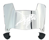 Prairie View A&M Panthers Mini Football Helmet Visor Shield w/ Clips - PICK VISOR & LOGO COLOR