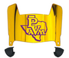 Prairie View A&M Panthers Mini Football Helmet Visor Shield w/ Clips - PICK VISOR & LOGO COLOR