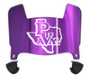 Prairie View A&M Panthers Mini Football Helmet Visor Shield w/ Clips - PICK VISOR & LOGO COLOR