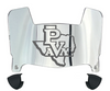 Prairie View A&M Panthers Mini Football Helmet Visor Shield w/ Clips - PICK VISOR & LOGO COLOR