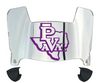 Prairie View A&M Panthers Mini Football Helmet Visor Shield w/ Clips - PICK VISOR & LOGO COLOR