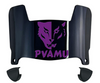 Prairie View A&M Panthers Mini Football Helmet Visor Shield w/ Clips - PICK VISOR & LOGO COLOR