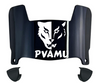 Prairie View A&M Panthers Mini Football Helmet Visor Shield w/ Clips - PICK VISOR & LOGO COLOR