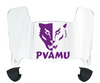 Prairie View A&M Panthers Mini Football Helmet Visor Shield w/ Clips - PICK VISOR & LOGO COLOR