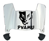 Prairie View A&M Panthers Mini Football Helmet Visor Shield w/ Clips - PICK VISOR & LOGO COLOR