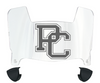 Presbyterian Blue Hose Mini Football Helmet Visor Shield w/ Clips - PICK VISOR & LOGO COLOR