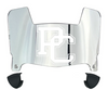 Presbyterian Blue Hose Mini Football Helmet Visor Shield w/ Clips - PICK VISOR & LOGO COLOR