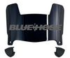 Presbyterian Blue Hose Mini Football Helmet Visor Shield w/ Clips - PICK VISOR & LOGO COLOR