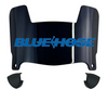 Presbyterian Blue Hose Mini Football Helmet Visor Shield w/ Clips - PICK VISOR & LOGO COLOR