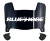 Presbyterian Blue Hose Mini Football Helmet Visor Shield w/ Clips - PICK VISOR & LOGO COLOR