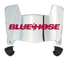 Presbyterian Blue Hose Mini Football Helmet Visor Shield w/ Clips - PICK VISOR & LOGO COLOR