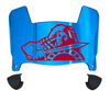 Presbyterian Blue Hose Mini Football Helmet Visor Shield w/ Clips - PICK VISOR & LOGO COLOR