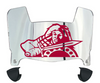 Presbyterian Blue Hose Mini Football Helmet Visor Shield w/ Clips - PICK VISOR & LOGO COLOR