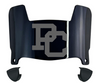 Presbyterian Blue Hose Mini Football Helmet Visor Shield w/ Clips - PICK VISOR & LOGO COLOR