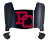 Presbyterian Blue Hose Mini Football Helmet Visor Shield w/ Clips - PICK VISOR & LOGO COLOR