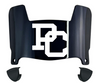 Presbyterian Blue Hose Mini Football Helmet Visor Shield w/ Clips - PICK VISOR & LOGO COLOR