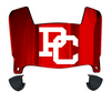 Presbyterian Blue Hose Mini Football Helmet Visor Shield w/ Clips - PICK VISOR & LOGO COLOR