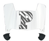 Princeton Tigers Mini Football Helmet Visor Shield w/ Clips - PICK VISOR & LOGO COLOR