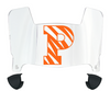 Princeton Tigers Mini Football Helmet Visor Shield w/ Clips - PICK VISOR & LOGO COLOR