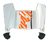 Princeton Tigers Mini Football Helmet Visor Shield w/ Clips - PICK VISOR & LOGO COLOR