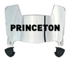 Princeton Tigers Mini Football Helmet Visor Shield w/ Clips - PICK VISOR & LOGO COLOR