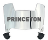 Princeton Tigers Mini Football Helmet Visor Shield w/ Clips - PICK VISOR & LOGO COLOR