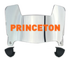 Princeton Tigers Mini Football Helmet Visor Shield w/ Clips - PICK VISOR & LOGO COLOR
