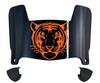 Princeton Tigers Mini Football Helmet Visor Shield w/ Clips - PICK VISOR & LOGO COLOR