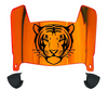 Princeton Tigers Mini Football Helmet Visor Shield w/ Clips - PICK VISOR & LOGO COLOR
