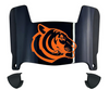 Princeton Tigers Mini Football Helmet Visor Shield w/ Clips - PICK VISOR & LOGO COLOR