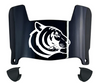 Princeton Tigers Mini Football Helmet Visor Shield w/ Clips - PICK VISOR & LOGO COLOR