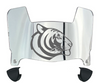 Princeton Tigers Mini Football Helmet Visor Shield w/ Clips - PICK VISOR & LOGO COLOR