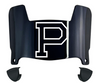 Princeton Tigers Mini Football Helmet Visor Shield w/ Clips - PICK VISOR & LOGO COLOR