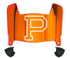 Princeton Tigers Mini Football Helmet Visor Shield w/ Clips - PICK VISOR & LOGO COLOR