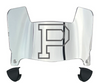 Princeton Tigers Mini Football Helmet Visor Shield w/ Clips - PICK VISOR & LOGO COLOR