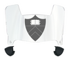 Princeton Tigers Mini Football Helmet Visor Shield w/ Clips - PICK VISOR & LOGO COLOR