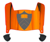 Princeton Tigers Mini Football Helmet Visor Shield w/ Clips - PICK VISOR & LOGO COLOR