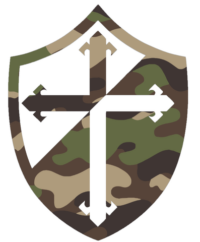 Providence Friars Woodland Camo Camouflage Alternate Logo Premium DieCut Vinyl Decal PICK SIZE