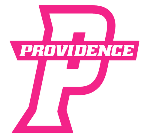 Providence Friars Hot Pink P Logo Premium DieCut Vinyl Decal PICK SIZE