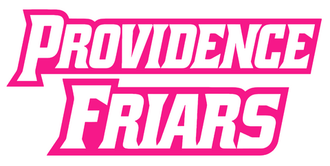 Providence Friars Hot Pink Team Name Logo Premium DieCut Vinyl Decal PICK SIZE