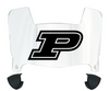 Purdue Boilermakers Mini Football Helmet Visor Shield w/ Clips - PICK VISOR & LOGO COLOR