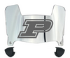 Purdue Boilermakers Mini Football Helmet Visor Shield w/ Clips - PICK VISOR & LOGO COLOR